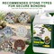 Teexpert 1 Gallon Rock Glue for Landscaping – Strong Pea Gravel Glue & Stone Glue Mulch Glue for Rock Adhesive Binder Sticky Rock Glue for Outdoor Landscape Walkways, Yards, Patios, Driveways